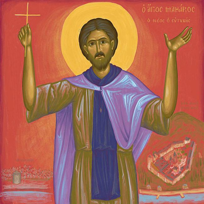Saint Makarios the new